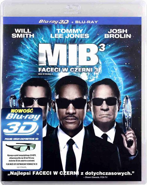 detail Muži v černém 3 - Blu-ray 3D + 2D
