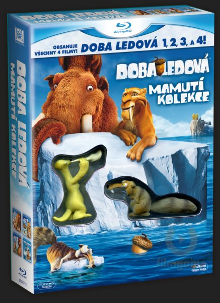 detail DOBA LEDOVÁ - MAMUTÍ KOLEKCE 1-4 (2 figurky) - Blu-ray
