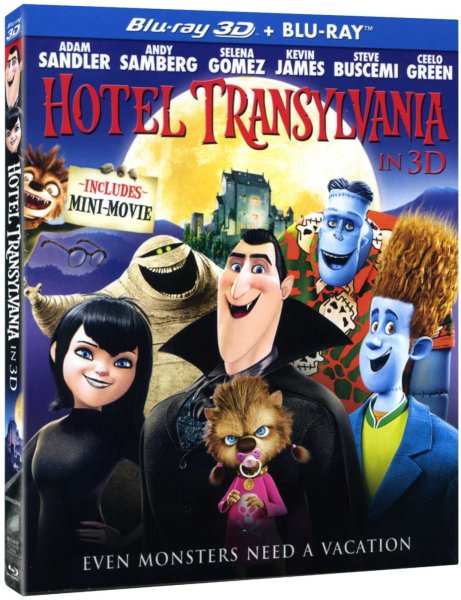 detail HOTEL TRANSYLVÁNIE O-ring - Blu-ray 3D + 2D