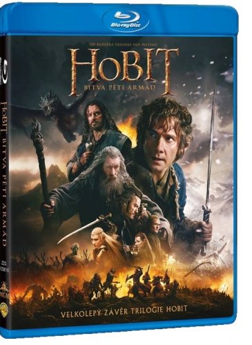 Hobit: Bitva pěti armád - Blu-ray 2BD
