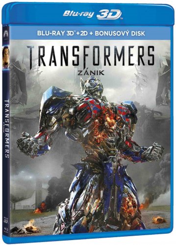 Transformers 4: Zánik - Blu-ray 3D + 2D + bonus BD