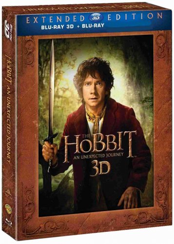 Hobit: Neočekávaná cesta (Prodloužená verze, 5 BD) - Blu-ray 3D + 2D