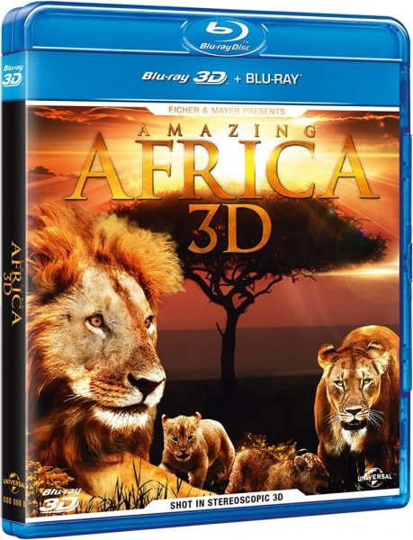 detail Úžasná Afrika - Blu-ray 3D + 2D