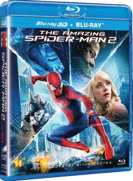 detail Amazing Spider-Man 2 - Blu-ray 3D + 2D