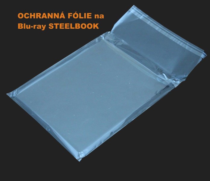 detail Ochranná fólie na Blu-ray Steelbook - 50ks