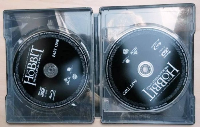 detail Hobit: Šmakova dračí poušť - Blu-ray 3D + 2D (4 BD) Steelbook