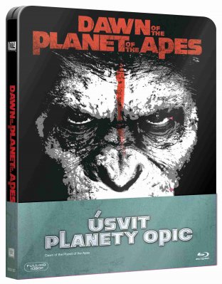 Úsvit planety opic - Blu-ray 3D + 2D Steelbook