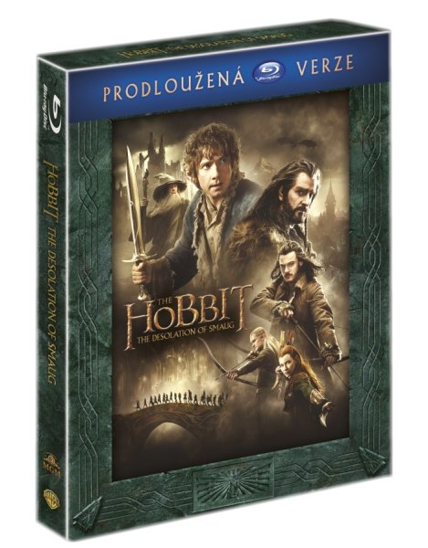 detail Hobit: Šmakova dračí poušť (Prodloužená verze, 3 BD) - Blu-ray