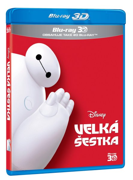 detail Velká šestka - Blu-ray 3D + 2D