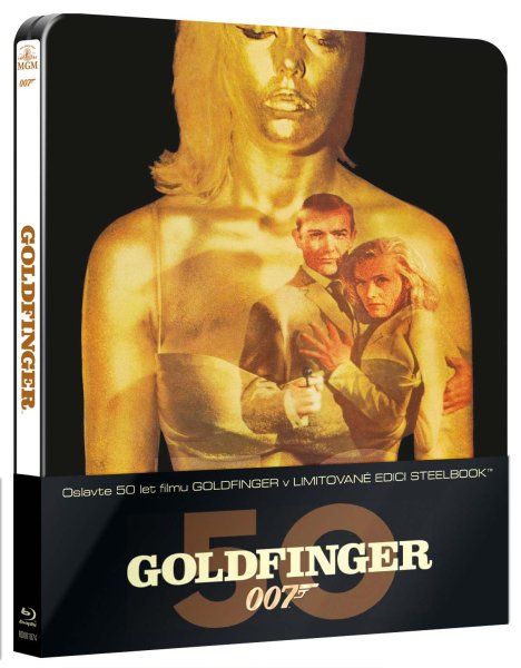 detail Bond - Goldfinger - Blu-ray Steelbook