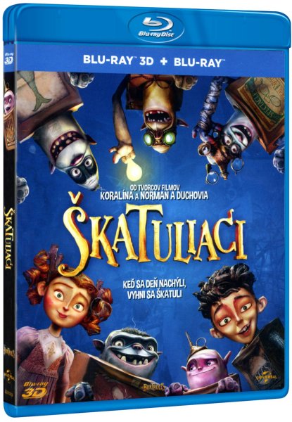 detail Škatuláci - Blu-ray 3D + 2D (SK obal)