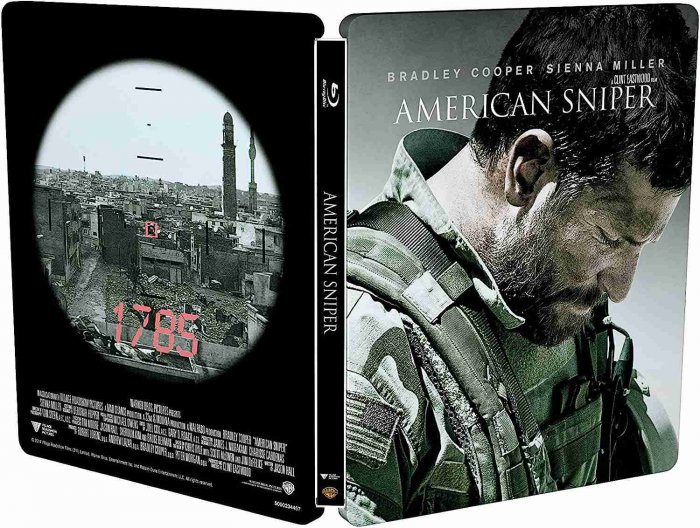 detail Americký sniper - Blu-ray Steelbook 2BD (bez CZ)