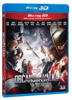 Captain America: Občanská válka - Blu-ray 3D + 2D