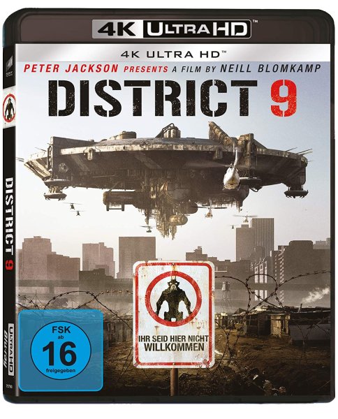 detail District 9 - 4K Ultra HD Blu-ray