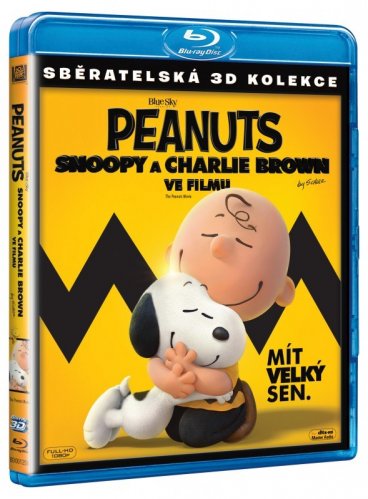 Peanuts: Snoopy a Charlie Brown ve filmu - Blu-ray 3D + 2D