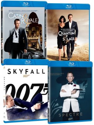 James Bond: Daniel Craig (Kolekce 4 filmů) - Blu-ray