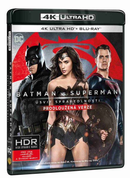 detail Batman vs Superman: Úsvit spravedlnosti - 4K UHD Blu-ray + Blu-ray (2BD)