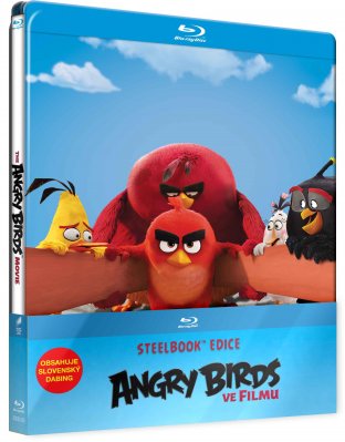 Angry Birds ve filmu - Blu-ray 3D + 2D (2BD) Steelbook