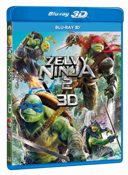 detail Želvy Ninja 2 - Blu-ray 3D (1BD)