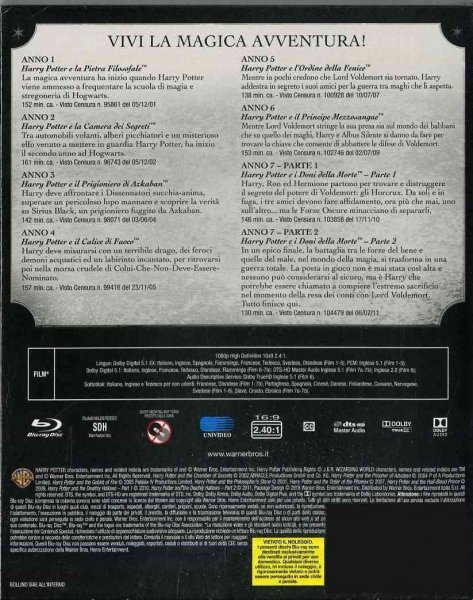 detail Harry Potter - Kolekce 8 filmů - Blu-ray bez CZ podpory