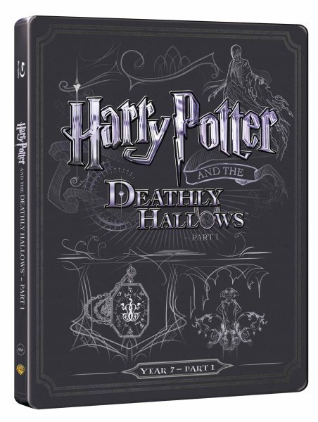 detail Harry Potter a Relikvie smrti 1. část - Blu-ray + DVD - Steelbook