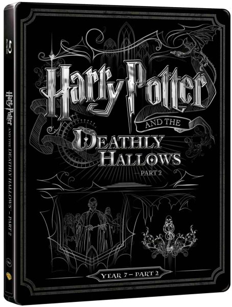 detail HARRY POTTER A RELIKVIE SMRTI 2. ČÁST - Blu-ray + DVD - Steelbook