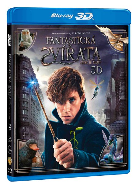 detail Fantastická zvířata a kde je najít - Blu-ray 3D + 2D