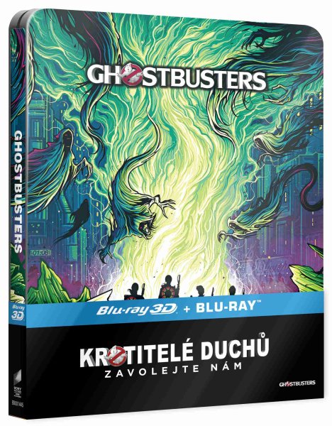 detail Krotitelé duchů (2016, 2 BD) - Blu-ray 3D + 2D Steelbook