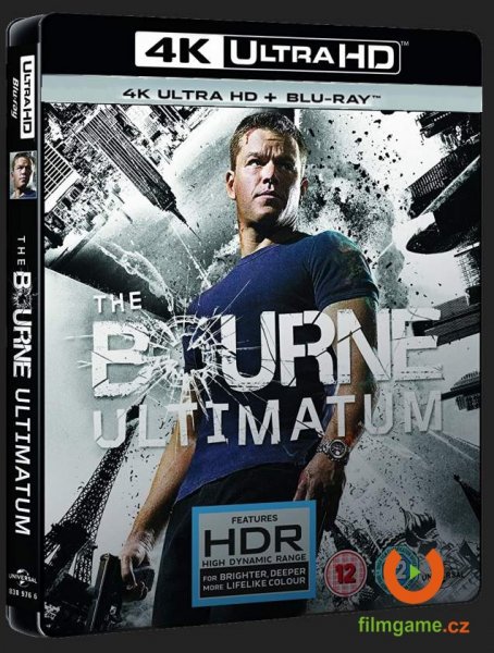 detail Bourneovo ultimátum (4K Ultra HD) - UHD Blu-ray + Blu-ray (2 BD)