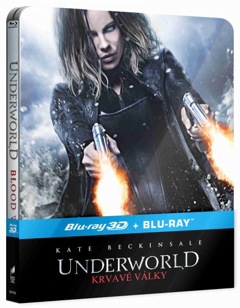 detail Underworld: Krvavé války - Blu-ray 3D + 2D Steelbook (2 BD)
