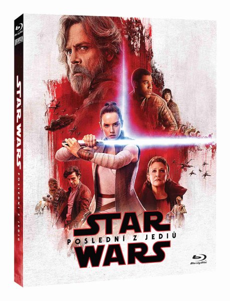 detail Star Wars: Poslední z Jediů - Blu-ray (Limitovaná edice v rukávu Odpor) 2BD