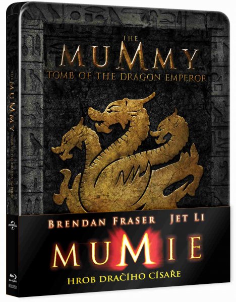 detail Mumie: Hrob Dračího císaře - Blu-ray Steelbook