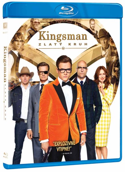 detail Kingsman: Zlatý kruh - Blu-ray