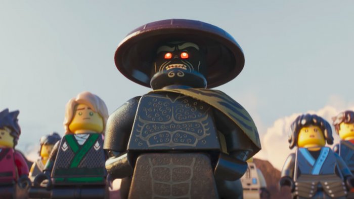 detail Lego Ninjago film - Blu-ray
