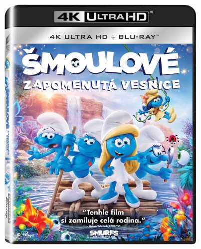 Šmoulové: Zapomenutá vesnice - 4K Ultra HD Blu-ray + Blu-ray (2BD)