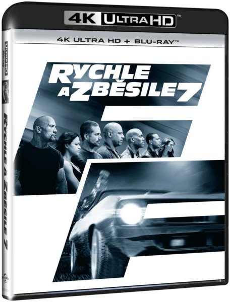 detail Rychle a zběsile 7 - 4K Ultra HD Blu-ray + Blu-ray (2 BD)