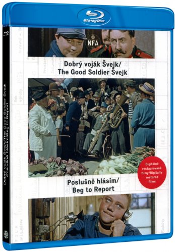 Dobrý voják Švejk / Poslušně hlásím (Digitálně restaurované filmy) - Blu-ray