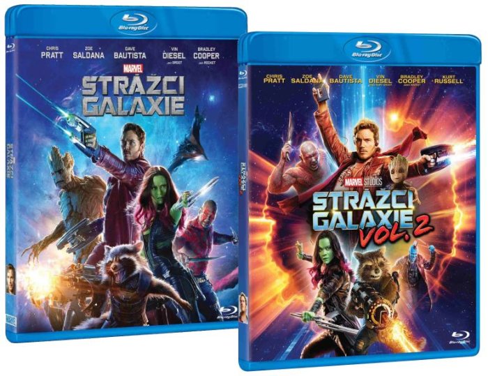 detail Strážci Galaxie 1+2 kolekce - Blu-ray (2BD)