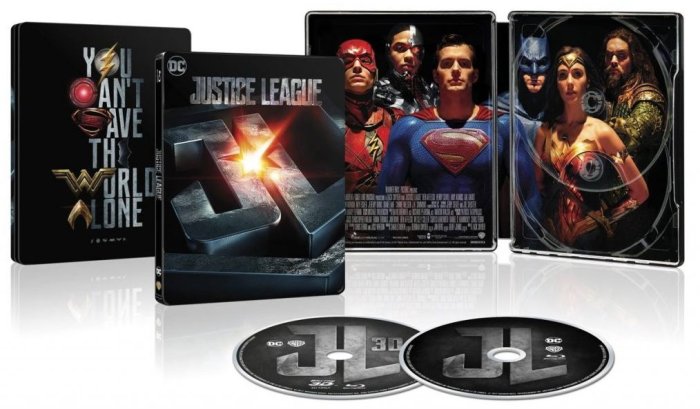 detail Liga spravedlnosti (Justice League) - Blu-ray 3D + 2D Steelbook (2BD)