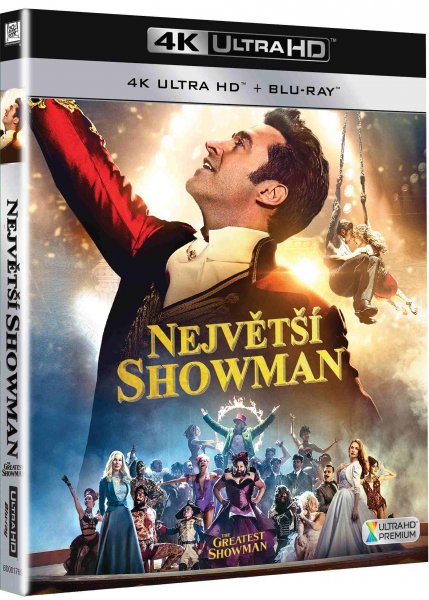 detail Největší showman (4K Ultra HD) - UHD Blu-ray + Blu-ray (2 BD)