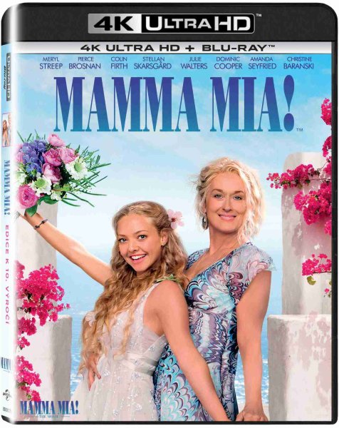 detail Mamma Mia! - 4K Ultra HD Blu-ray + Blu-ray (2BD) SK obal