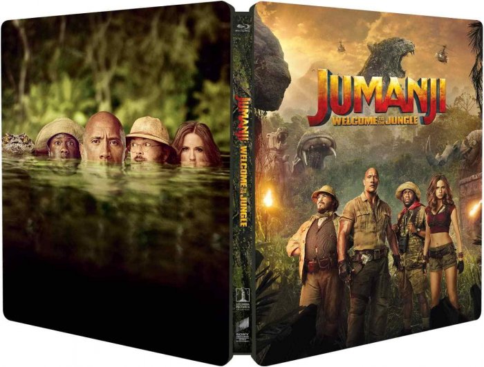detail Jumanji: Vítejte v džungli! - Blu-ray Steelbook