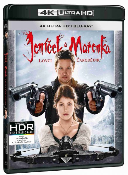 detail Jeníček a Mařenka: Lovci čarodějnic - 4K UHD Blu-ray + Blu-ray (2BD)