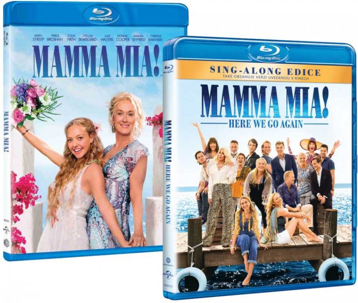 detail Mamma Mia!: Kolekce 2 filmů - Blu-ray (2BD)