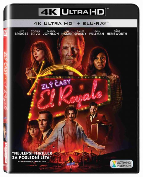 detail Zlý časy v El Royale - 4K Ultra HD Blu-ray + Blu-ray (2BD)