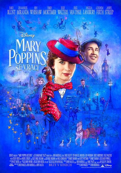 detail Mary Poppins se vrací - Blu-ray