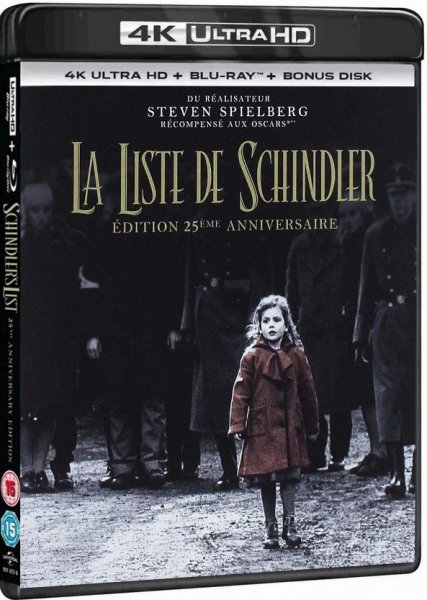 detail Schindlerův seznam - výroční edice 25 let - 4K Ultra HD + Blu-ray