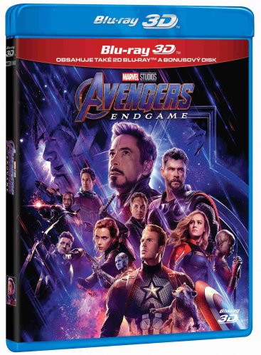Avengers: Endgame - Blu-ray 3D + Blu-ray + Bonus Disk (3BD)