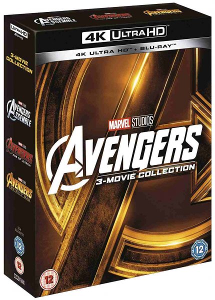 detail Avengers 1-3 Collection -4K Ultra HD Blu-ray + 6 BD (bez CZ podpory)