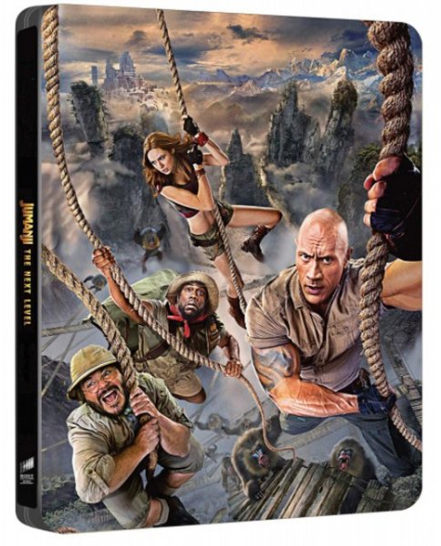 detail Jumanji: Další level - Blu-ray U.S. Steelbook